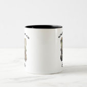 Meilleur Chat Maman Ornate Bordure Mug (Centre)