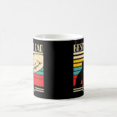 Meilleur Chat Papa Jamais Café Mug (Centre)