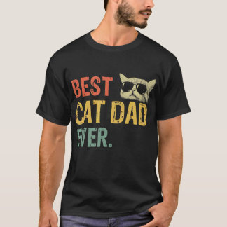 Meilleur Chat Papa Jamais T-Shirt Chat Papa Chemis