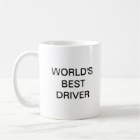 Meilleur chauffeur au monde de Coffee Mug