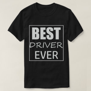 Meilleur Chauffeur Funky Jamais T-Shirt Top