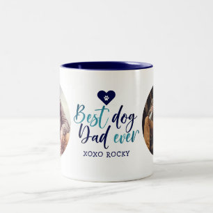 Meilleur Chien Papa Jamais 2 Photo Mug
