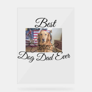 Meilleur chien papa jamais ajouter nom de l'animal
