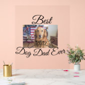 Meilleur chien papa jamais ajouter nom de l'animal (Mariage)