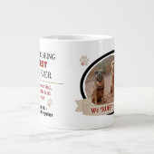 Meilleur Chien Papa Jamais Drôle Mug Café avec Pho (Devant)