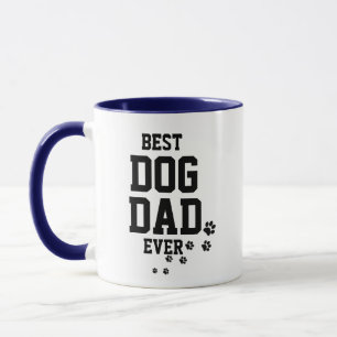 Meilleur Chien Papa Jamais Mug - Pois de animaux d