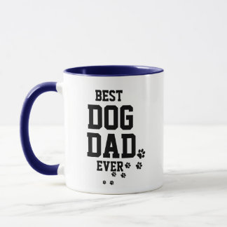 Meilleur Chien Papa Jamais Mug - Pois de animaux d