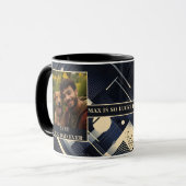 Meilleur Chien Papa Jamais Pour Lui Photo Mug 011 (Devant gauche)