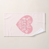 Meilleur Coeur de maman (Serviette à main)