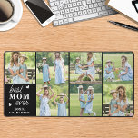 Meilleur Collage photo de MOM jamais personnalisé<br><div class="desc">Surprenez votre mère avec un cadeau sincère et pratique qu'elle chérira tous les jours - notre Collage photo de Mat de bureau "Meilleure Mat jamais vue". Cette tablette de souris extra-large sert d'accessoire de bureau personnalisé, conçu pour égayer son espace de travail avec des souvenirs chéris. Doté d'un magnifique collage...</div>