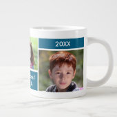 Meilleur Collage photo Nonna du monde Mug de café (Droite)