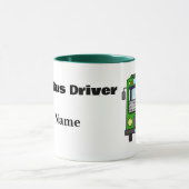 Meilleur conducteur de bus masculin Customisé Mug (Centre)