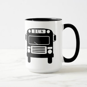 Meilleur Conducteur De Bus Silhouette Mug