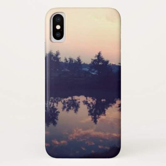 Meilleur Coque-Mate à peine Il iPhone X Coque (Dos)