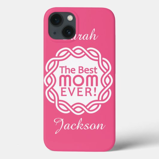 MEILLEUR coque MOM personnalisé (Verso)