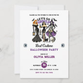Meilleur Costume Halloween Fête Invitation (Devant)