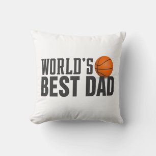 Meilleur Coussin de basket-ball de typographie pap
