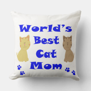 Meilleur Coussin maman chat du monde