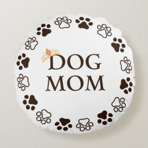 Meilleur Coussin rond maman chien