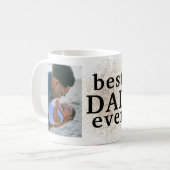 Meilleur DAD Ever Gold Custom Multi Photo Mug (Devant gauche)
