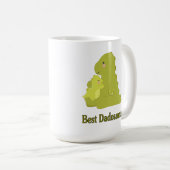 Meilleur Dadosaurus Pères Papa Mug (Devant droit)