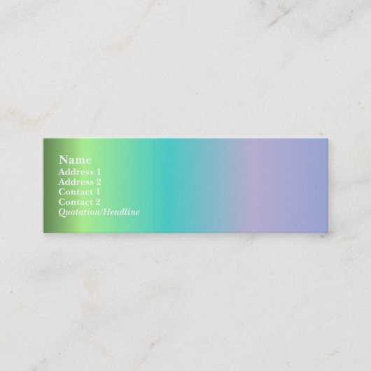 Meilleur dans la carte de profil d'exposition (Devant)