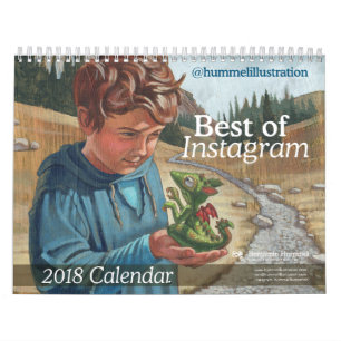 Meilleur de calendrier d'Instagram 2018
