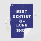 Meilleur Dentist Cadeau Golf Serviette (En situation)