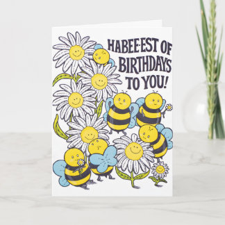 Meilleur des anniversaires carte en typographie