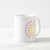 Meilleur design de mug Feu d'artifice (Devant droit)