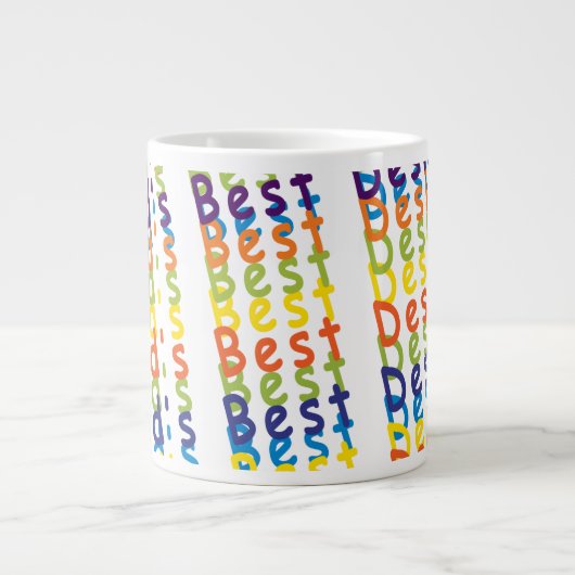 Meilleur designer du monde - Mug géant (Devant)