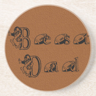 Meilleur Dessous de verre texte de football papa