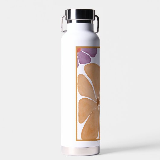 Meilleur enseignant Aquarelle moderne Bouteille d' (Avant)