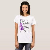 Meilleur Enseignant d'Orchestre Jamais T-shirt Mot (Devant entier)