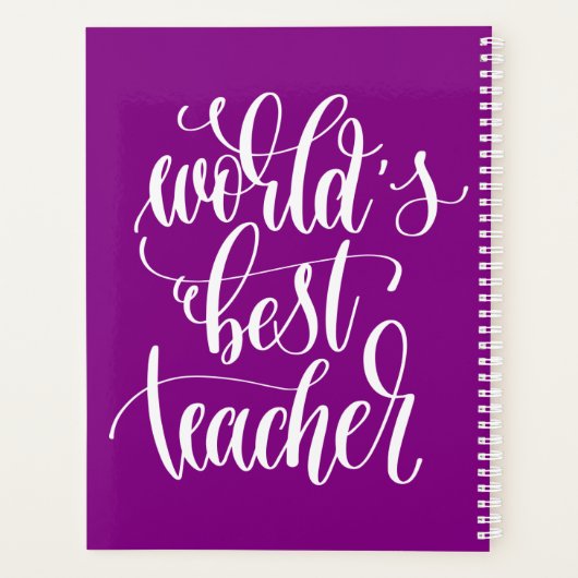 Meilleur enseignant du monde (Dos)