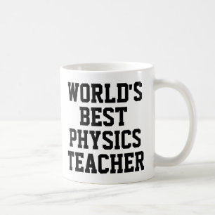 Meilleur Enseignant en Physique du Monde Mug Cadea