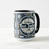Meilleur enseignant jamais cadeau Mug (Devant droit)
