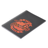 Meilleur enseignant jamais Carnet photo spirale (Côté gauche)