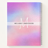 MEILLEUR ENSEIGNANT JAMAIS Monogram Journal Merci (Dos)
