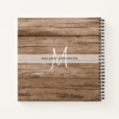 MEILLEUR ENSEIGNANT JAMAIS Monogram Journal Merci (Dos)