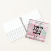 MEILLEUR ENSEIGNANT JAMAIS Monogram Journal Merci (Intérieur)