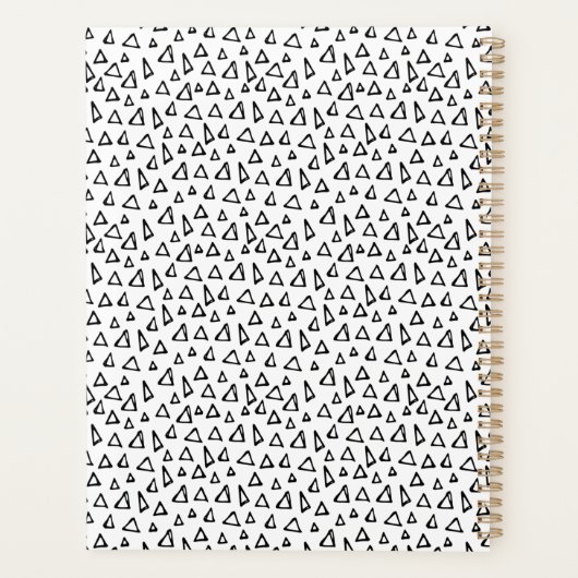 Meilleur Enseignant Motif Triangles (Dos)