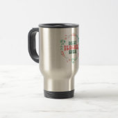 Meilleur enseignant Mug de voyage – Conception de  (Devant gauche)