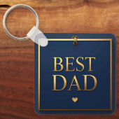 Meilleur ensemble de porte-clés pour papa (Recto)