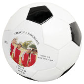 Meilleur Entraîneur Photo Nom Soccer Ball (3/4)