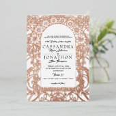 MEILLEUR Faire-part de mariage : Art Nouveau & Poè (Debout devant)