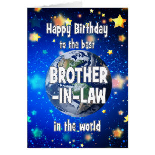 Meilleur Frère en Droit dans le monde Anniversaire