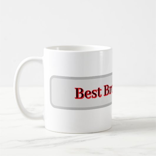 Meilleur Frère Ever – Mug Cadeau (Gauche)