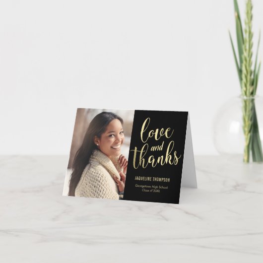 Meilleur futur Carte de remerciements de couleurs  (Devant)