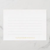 Meilleur futur Carte de remerciements d'obtention  (Verso)